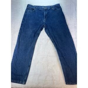 Wrangler Premium Quality Jeans Men’s42x32Blue Denim Relaxed FitClassic Straight